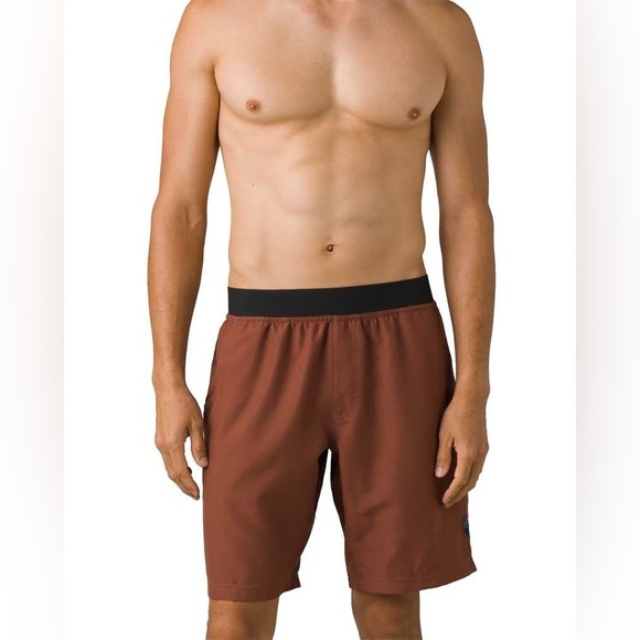 Prana Mojo Shorts Manzanita Brown Men’s Size XXL - Picture 1 of 8